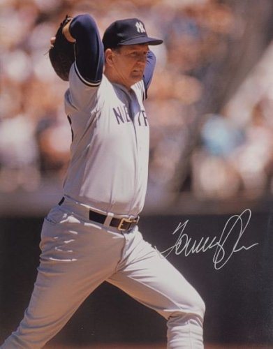 Tommy John Autographed Signed 11X14 New York Yankees Photo - Autographs