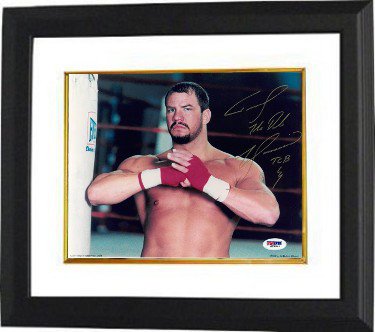 Tommy Morrison Autographed Signed Heavyweight Boxing 8x10 Photo Custom Framing dual The Duke & TCB inscribed- PSA/DNA Hologram (Rocky V) 