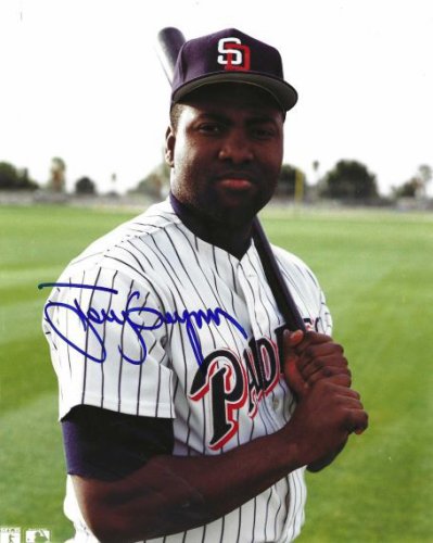 Tony Gwynn Autographed Signed 8X10 San Diego Padres Photo JSA - Autographs 