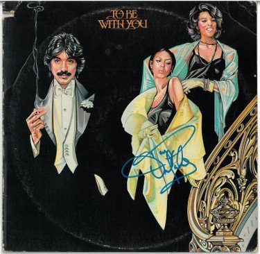 Tony Orlando Autographed Signed 1976 Tony Orlando and Dawn To Be With You Album Cover/LP/Vinyl Record- JSA #JJ96536 