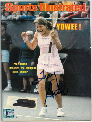 Tracy Austin Autographed Signed Tennis Sports Illustrated Full Magazine 9/17/1979- Beckett/BAS #Q75454 