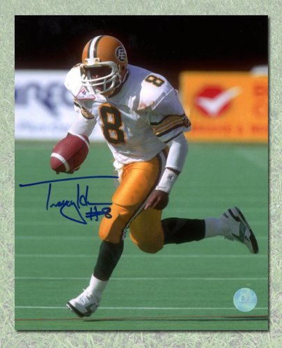 Tracy Ham Autographed Signed Edmonton Eskimos 8x10 Photo