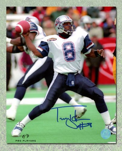 Tracy Ham Autographed Signed Montreal Alouettes 8x10 Photo
