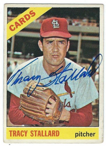 Tracy Stallard Autographed Signed 1966 Topps Card - Autographs