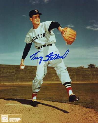 Tracy Stallard Signed Boston Red Sox Throwing Pose 8x10 Photo