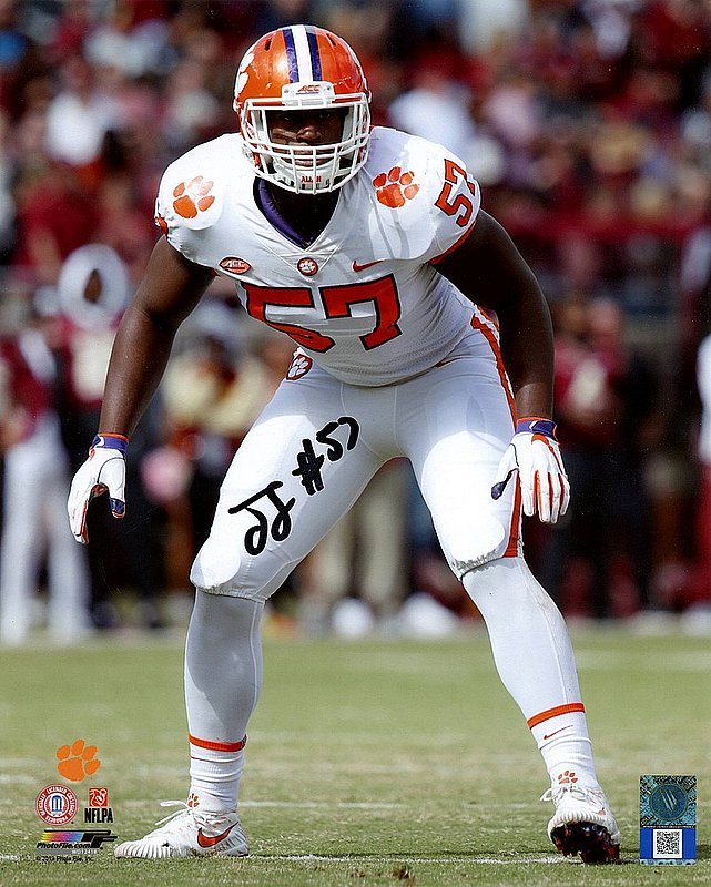 Tre Lamar Clemson Tigers Autographed Signed 8x10 Photo Certified Authentic 