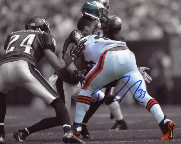 Trent Richardson Cleveland Browns Autographed Signed 8x10 Photo 