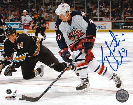 Trevor Letowski Autographed Signed Photo Blue Jackets - Autographs