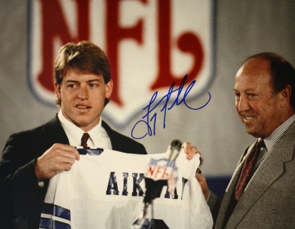 Troy Aikman Autographed Signed Dallas Cowboys 11X14 Photo With COA - Autographs