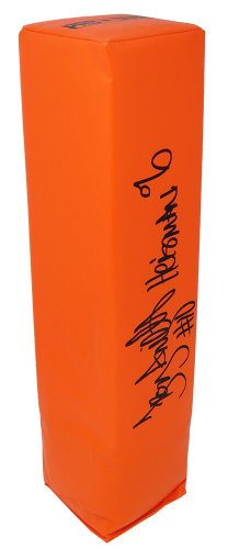 Troy Smith Autographed Signed Orange Endzone Pylon w/Heisman'06 