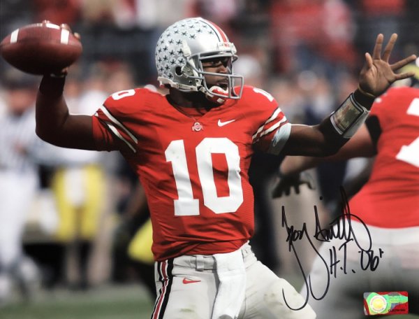 Troy Smith Ohio State Buckeyes 11-2 11x14 Autographed Signed Photo - Certified Authentic 
