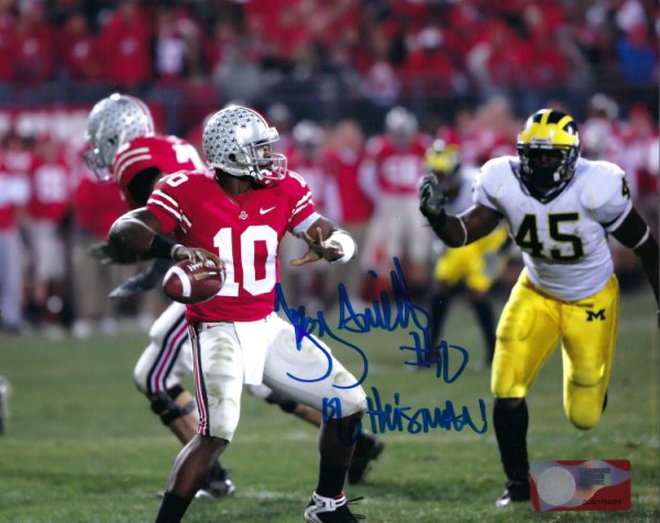 Troy Smith Ohio State Buckeyes 8-11 8x10 Autographed Signed Photo - Certified Authentic 