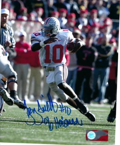 Troy Smith Ohio State Buckeyes 8-13 8x10 Autographed Signed Photo - Certified Authentic 