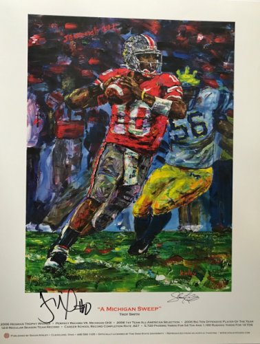 Troy Smith OSU 16-8 16x20 Autographed Signed Photo - Certified Authentic 