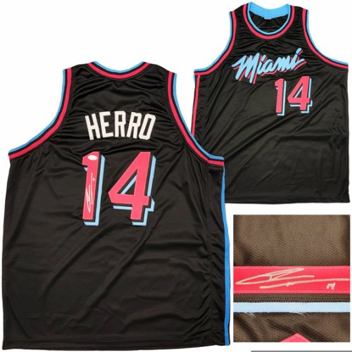 Tyler Herro Miami Heat Autographed White 2020-2021 Nike Swingman