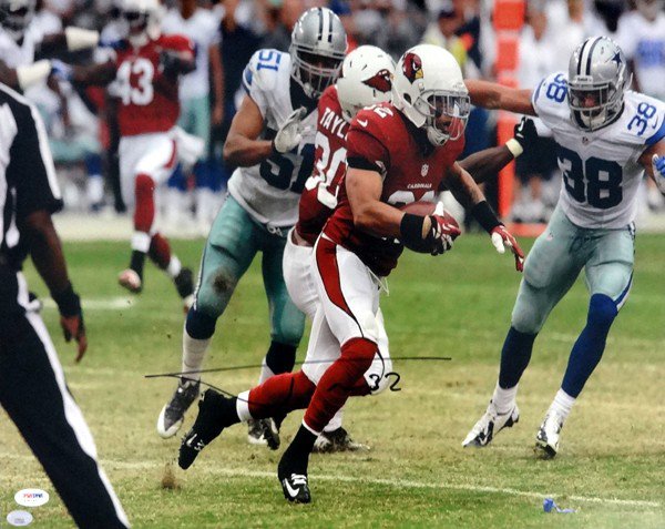 Tyrann Mathieu Autographed 16X20 Photo Arizona Cardinals PSA/DNA