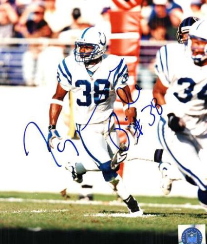 Tyrone Poole Autographed Signed Colts Photo - Autographs