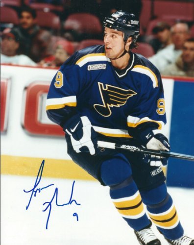 Tyson Nash Autographed Signed 8X10 St. Louis Blues Photo - Autographs
