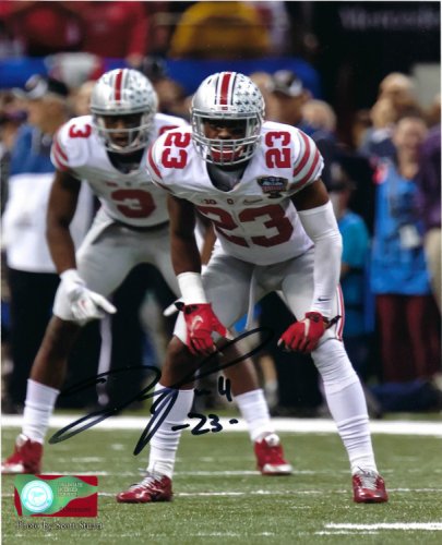 Tyvis Powell Ohio State Buckeyes 8-4 8x10 Autographed Photo - Certified Authentic