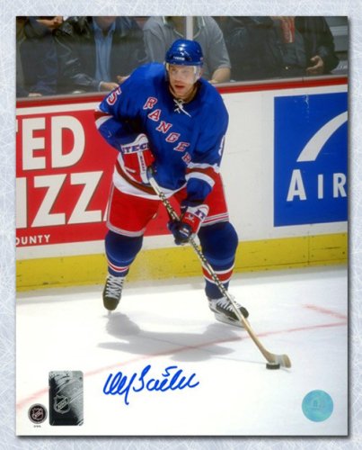 Ulf Samuelsson Autographed Signed New York Rangers 8x10 Photo