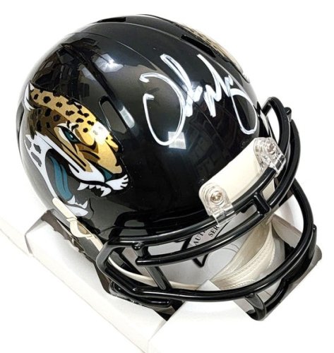 Urban Meyer Autographed Signed Jacksonville Jaguars Riddell Mini Helmet Beckett Witnessed 