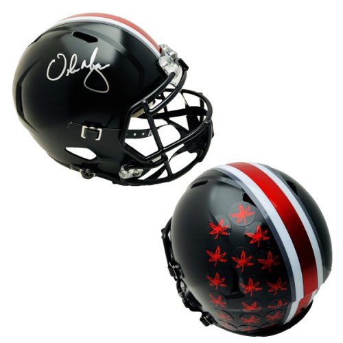 Urban Meyer Autographed Signed OSU Black Speed Riddell Rep Helmet - PSA/DNA 