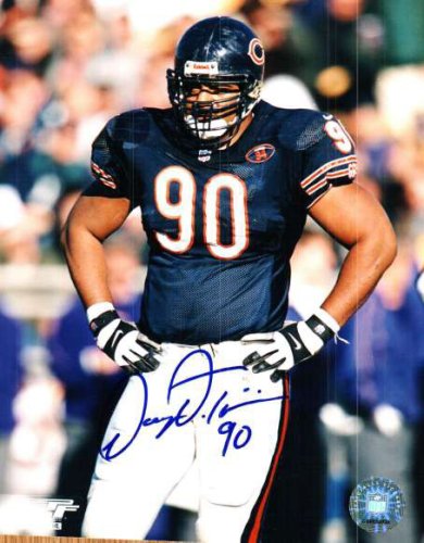 Van Tuinei Autographed Signed 8X10 Photo - Chicago Bears - Autographs 