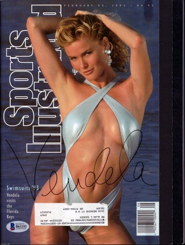Vendela Autographed Signed Sports Illustrated Magazine Beckett Beckett 