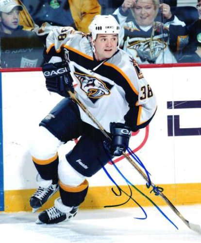 Vern Fiddler Autographed Signed Nashville Predators Photo - Autographs
