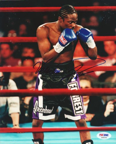 Vernon Forrest Autographed 8X10 Photo PSA/DNA