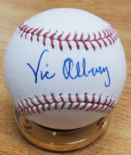 Vic Albury Autographed Signed Official Major League Baseball - Autographs