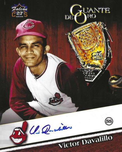 Vic Davalillo Autographed Signed 8X10 Cleveland Indians Photo - Autographs 