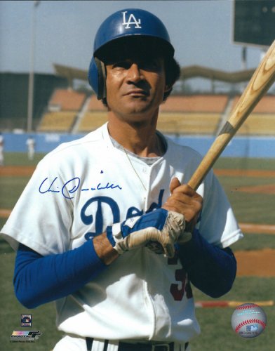 Vic Davalillo Autographed Signed Los Angeles Dodgers Photo - Autographs 
