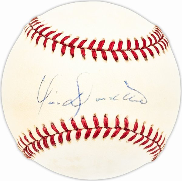 Vic Davalillo Autographed Signed Official Al Baseball Pittsburgh Pirates, Los Angeles Dodgers Beckett Beckett Qr #Bm25765 