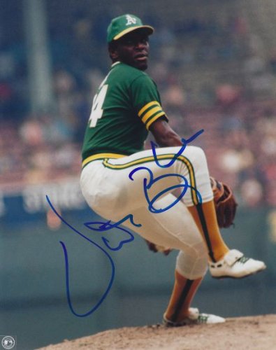 Vida Blue Autographed Signed 8X10 Oakland A's Photo - Autographs
