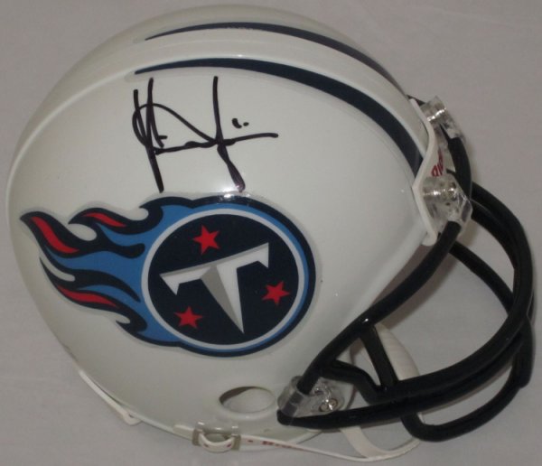 Vince Young Tennessee Titans Autographed Signed Mini Helmet 