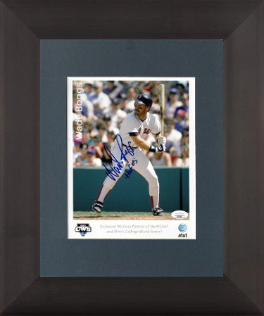 Wade Boggs Autographed Signed Boston Red Sox AT&T 8x10 Photo HOF 05 Custom Framing - JSA #AC92190 