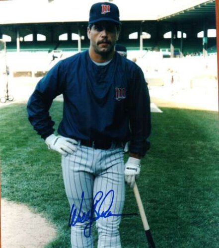 Wally Backman Autographed Signed - Minnesota Twins Photo - Autographs
