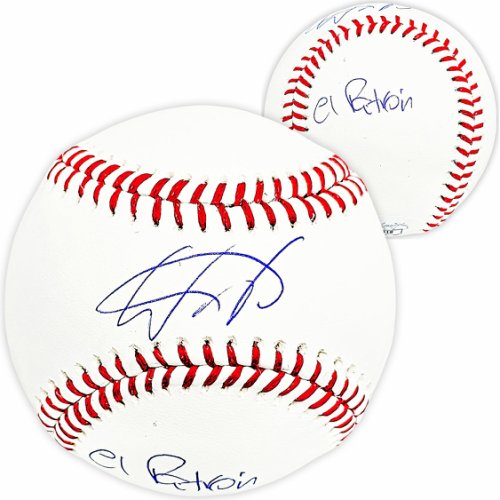 Wander Franco Autographed Signed Official MLB Baseball Tampa Bay Rays "El Patron" JSA 