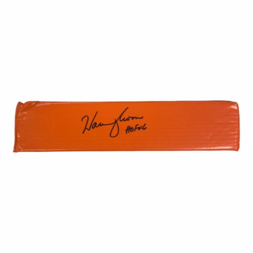 Warren Moon Autographed Signed Kansas City Chiefs Orange Pylon w/ 'HOF 06' - BAS 