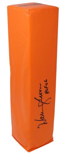 Warren Moon Autographed Signed Orange Endzone Football Pylon w/HOF'06 