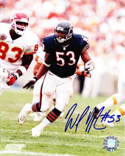 Warrick Holdman Autographed Signed Photo Chicago Bears - Autographs 