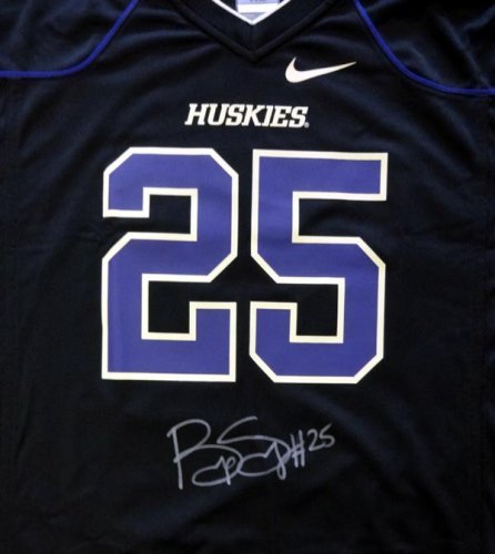 Washington Huskies Bishop Sankey Autographed Signed Black Nike Jersey Size Xl Mcs Holo #73080
