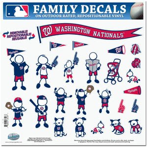 Washington Nationals Window Decal s