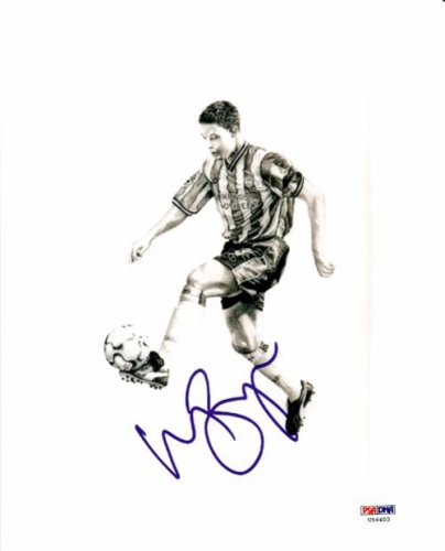 Wayne Bridge Autographed 8X10 Photo Chelsea PSA/DNA