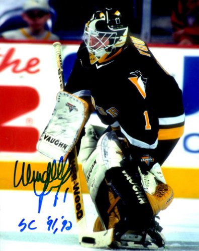 Wendell Young Autographed Signed 8X10 Pittsburgh Penguins Photo - Autographs