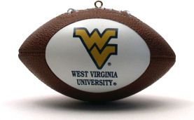 West Virginia Mountaineers Ornaments Football 