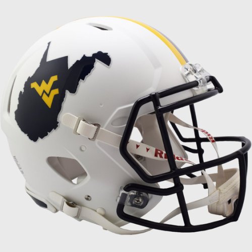 West Virginia Mountaineers Speed Football Helmet Backyard Brawl 