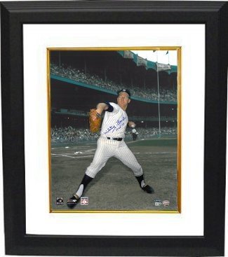 Whitey Ford Autographed Signed New York Yankees 16x20 Photo HOF 74 Custom Framing - MLB Hologram 