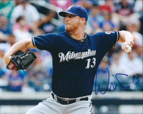 Will Smith Autographed Signed 8X10 Milwaukee Brewers Photo - Autographs 